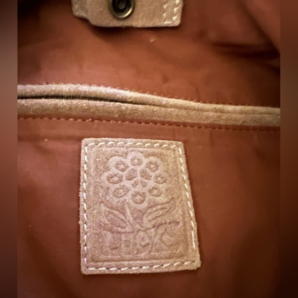 Lucky Brand suede and leather hobo bag - Picture 2 of 16